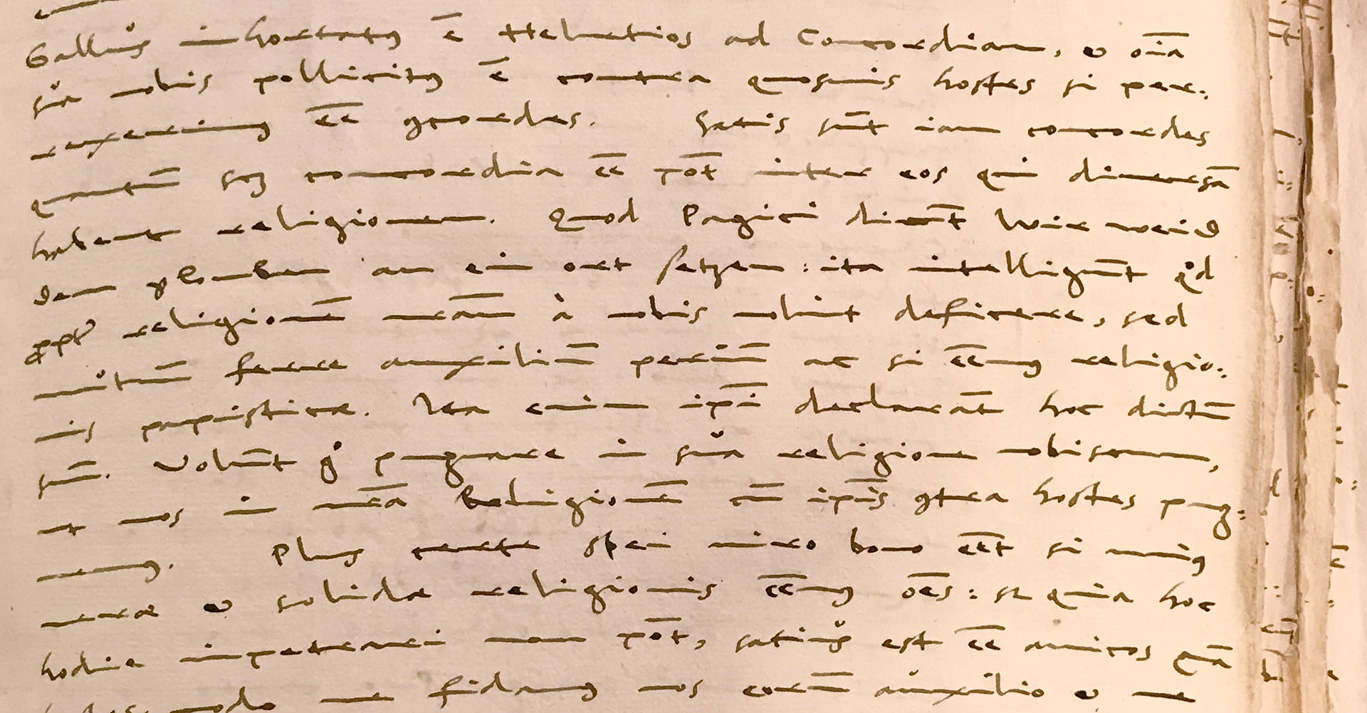 Bullingers Handschrift